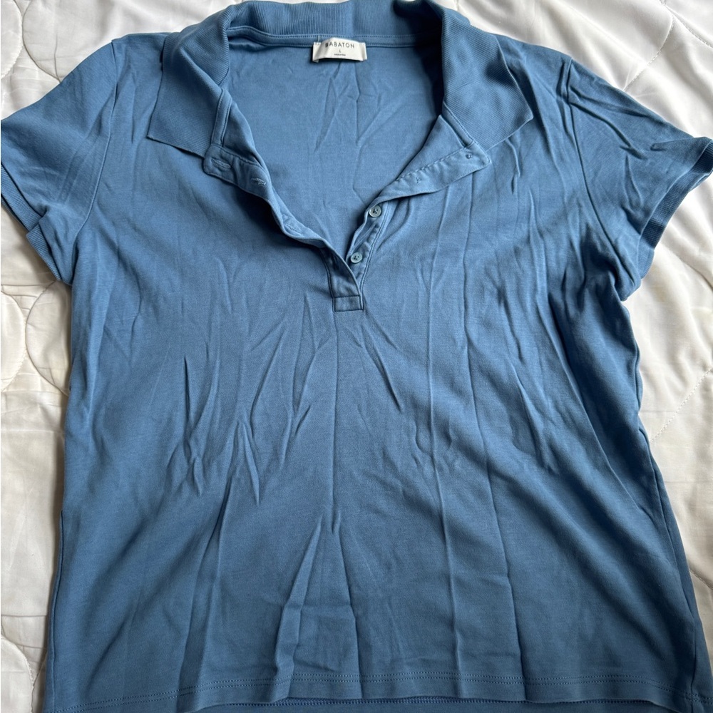 Blue Women's Polo Shirt